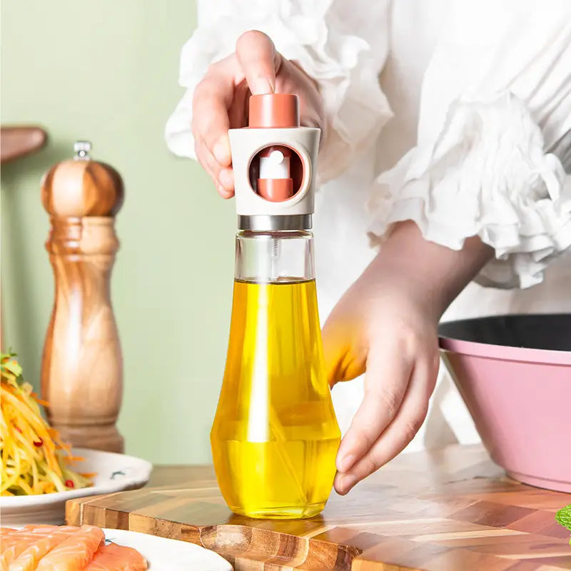 BBQ Oil Spray Can with Filter - Kitchen Utensil